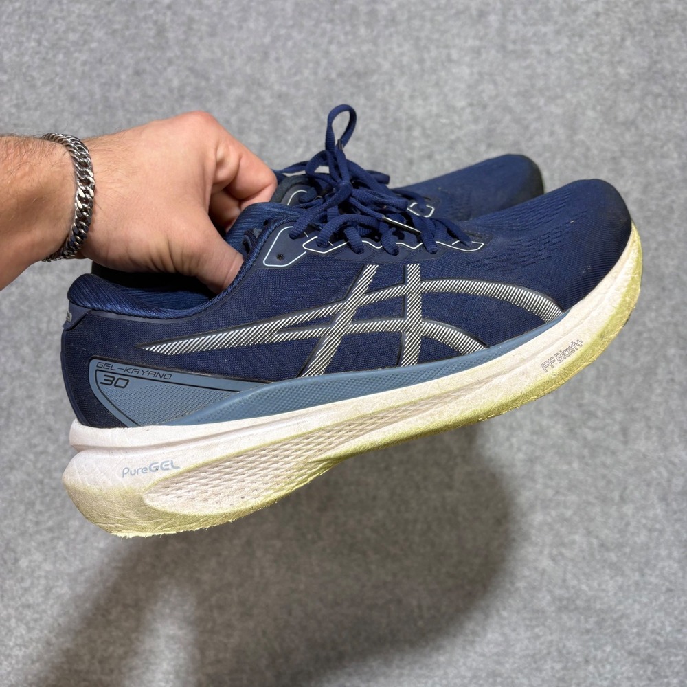 Asics Gel-Kayano 30 Mens Running Shoes Navy Blue 1011B548 Size 12